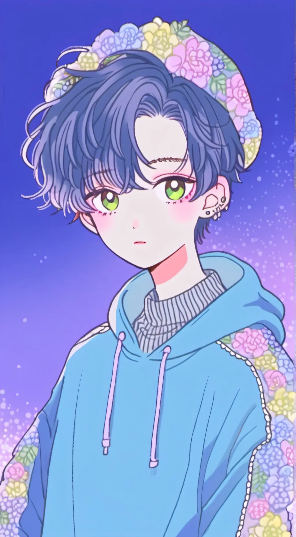 ai character: Aaron  background