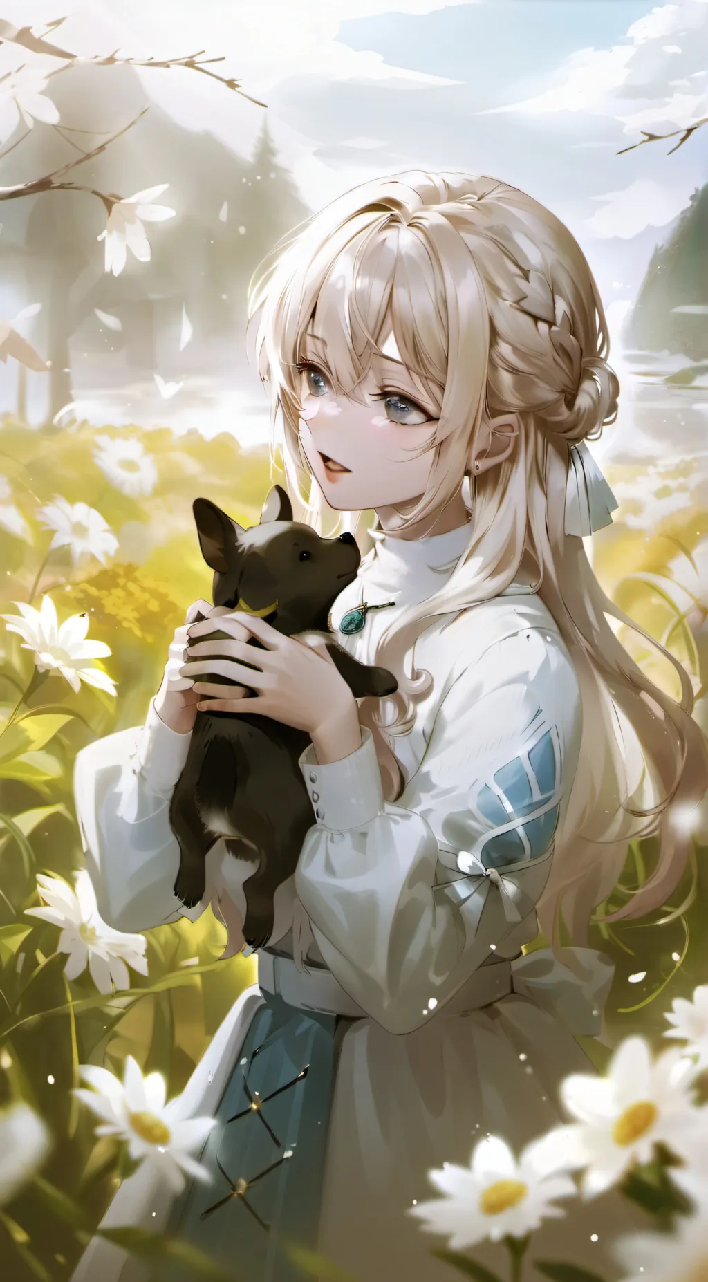ai character: lily  background