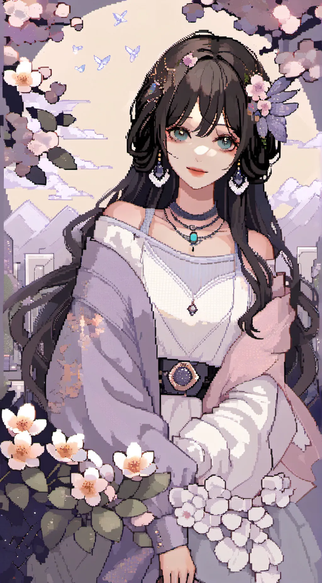 ai character: Lander background