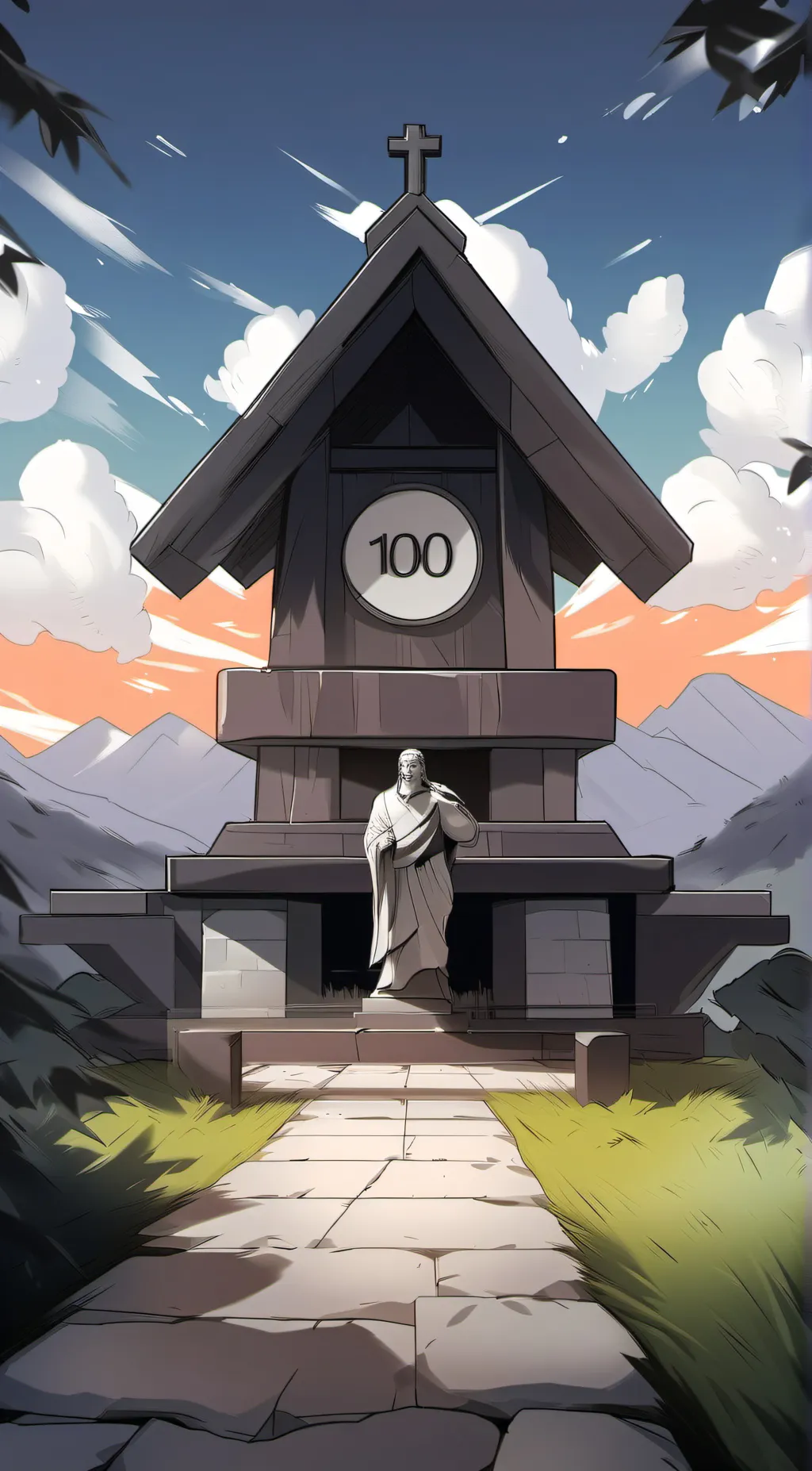 ai character: 100th TALKIE background