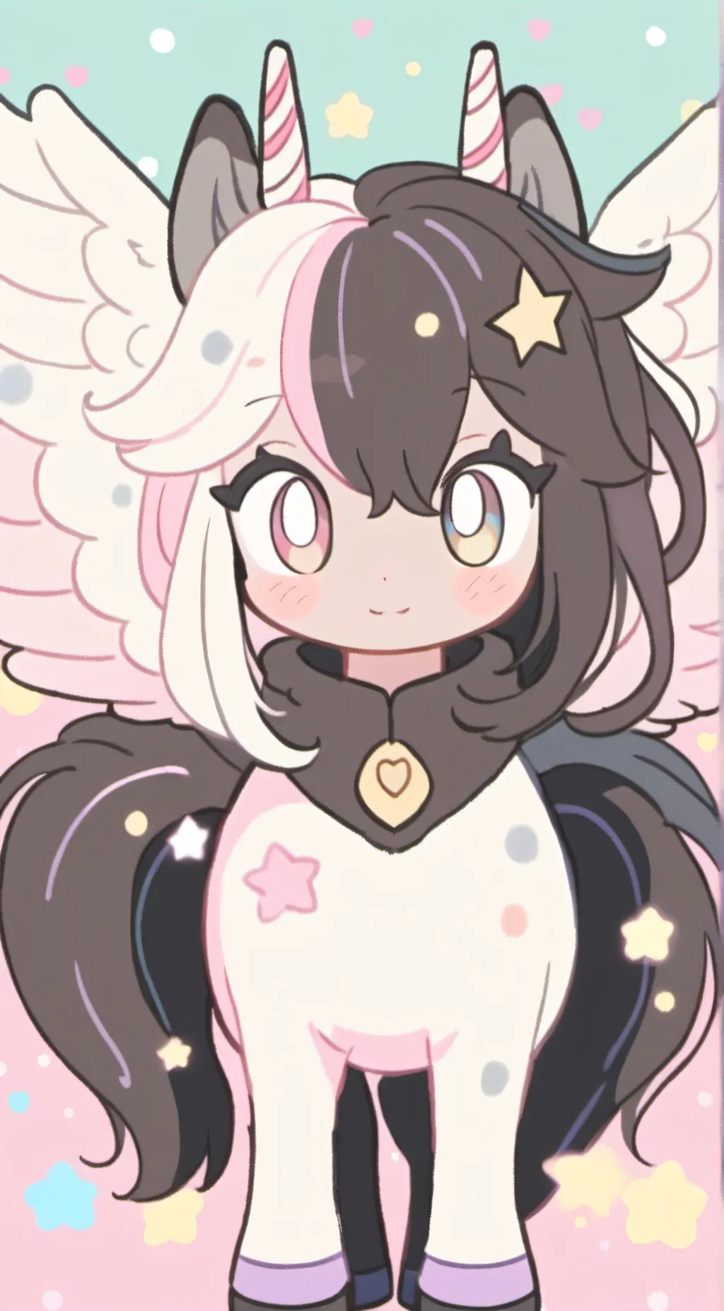ai character: kimora  background