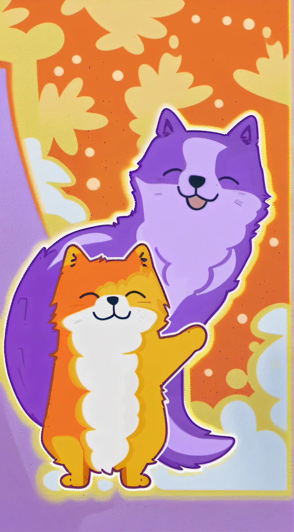 ai character: Catnap x dog day background