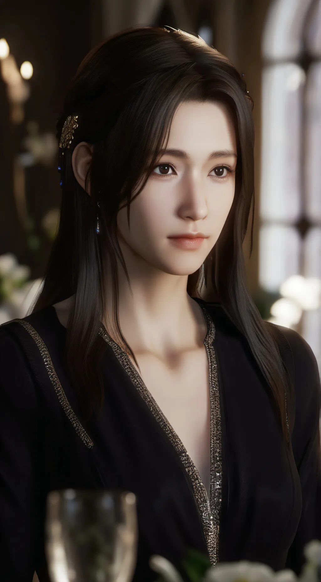 ai character: leah background