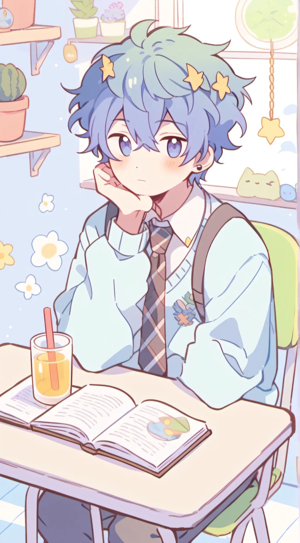 ai character: Kuniko kuro background