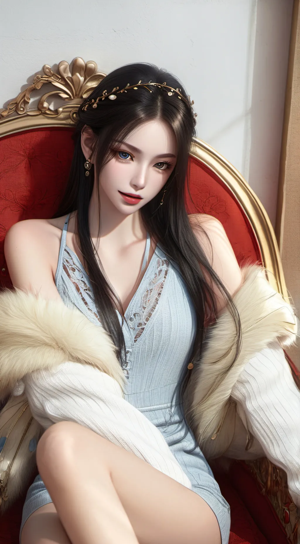 ai character: ellana Anderson background