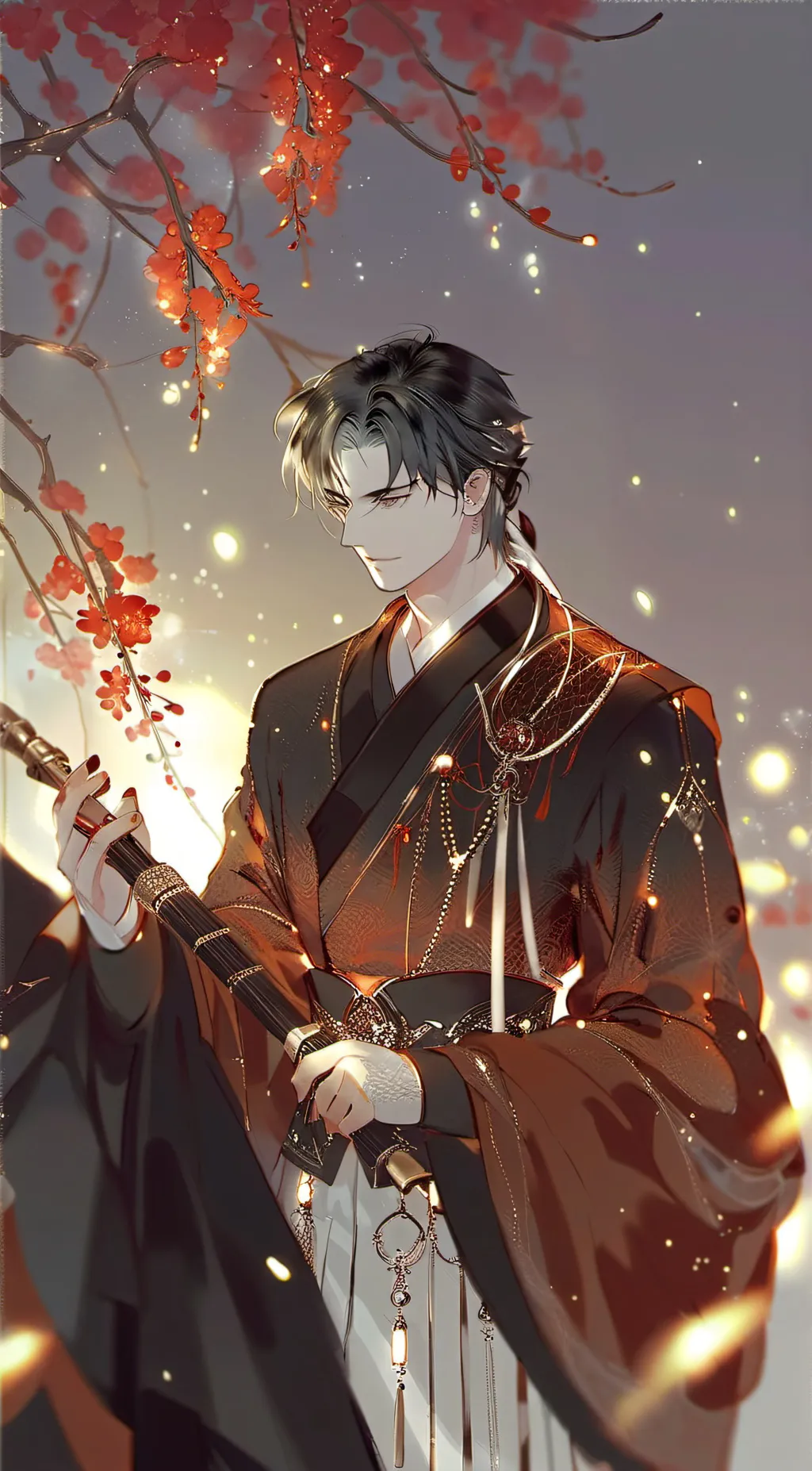 ai character: Keith  background