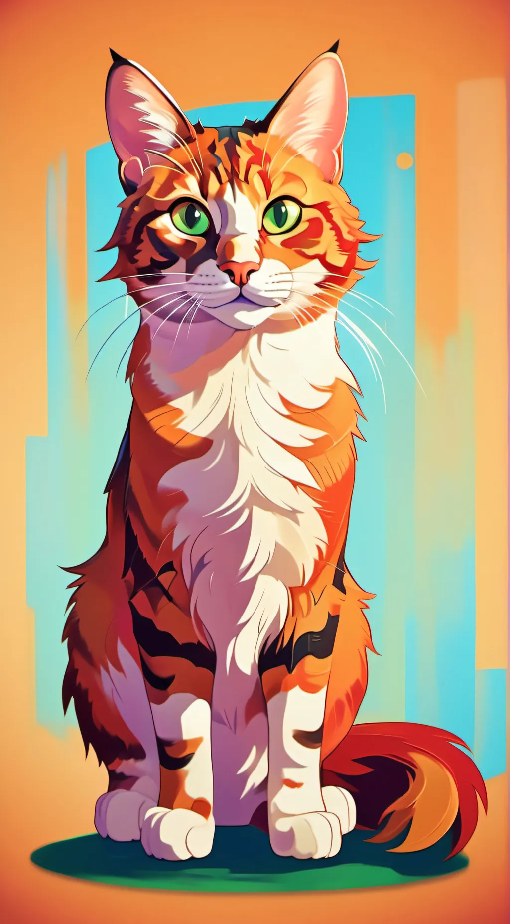 ai character: FireStar background