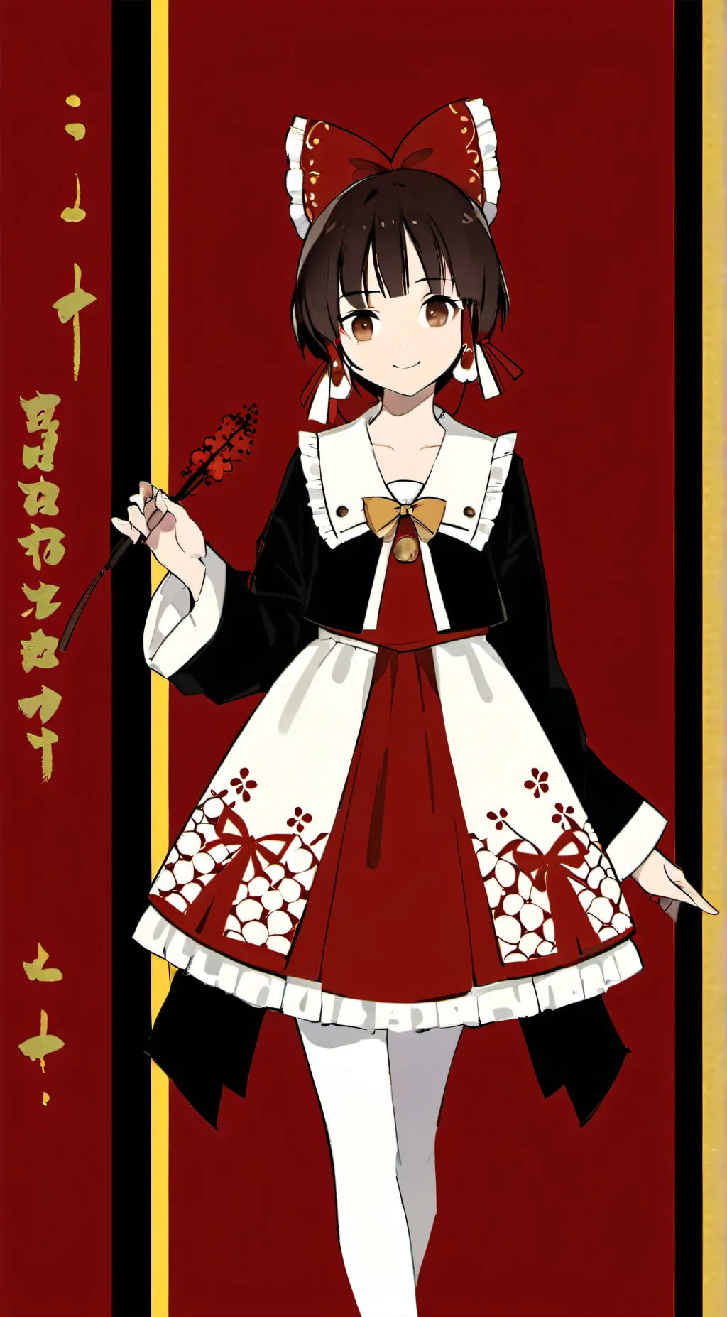 ai character: Rose background