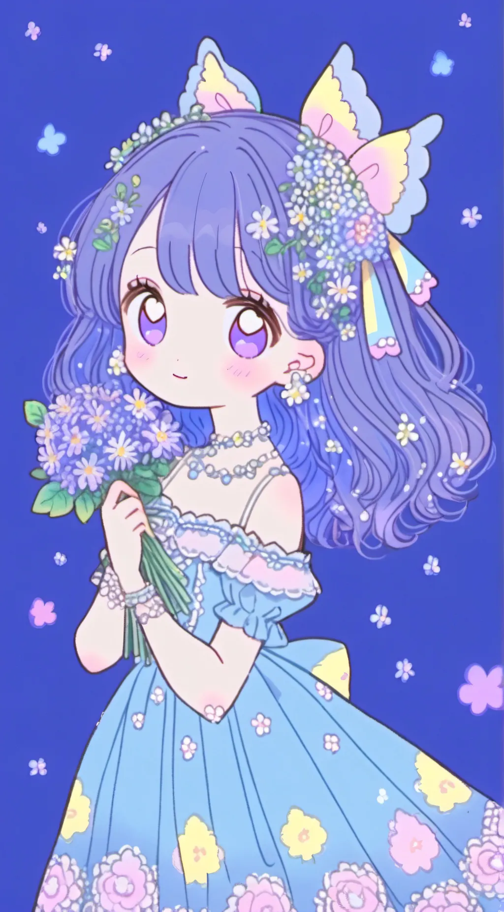 ai character: Sandy background