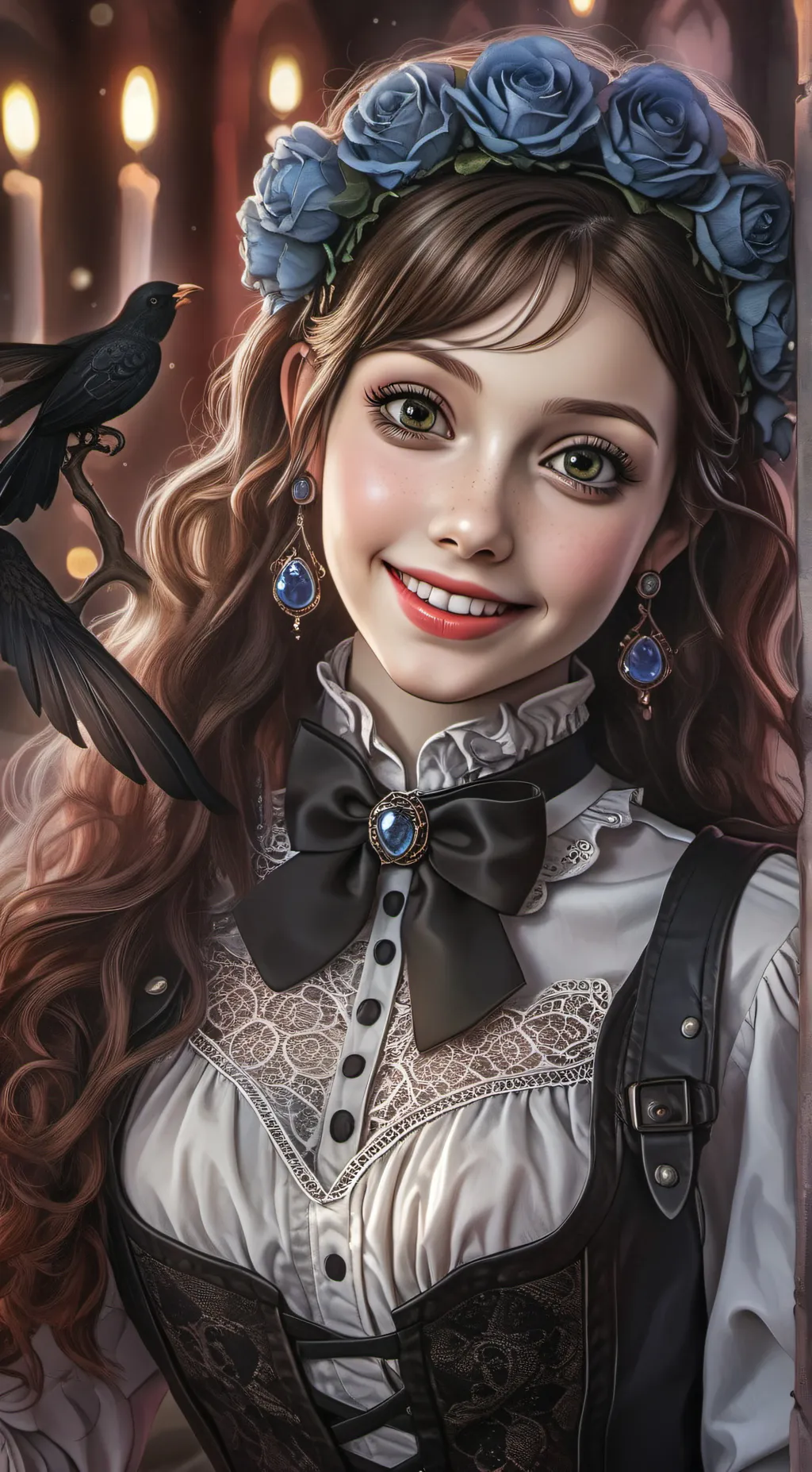 ai character: Evelyn background