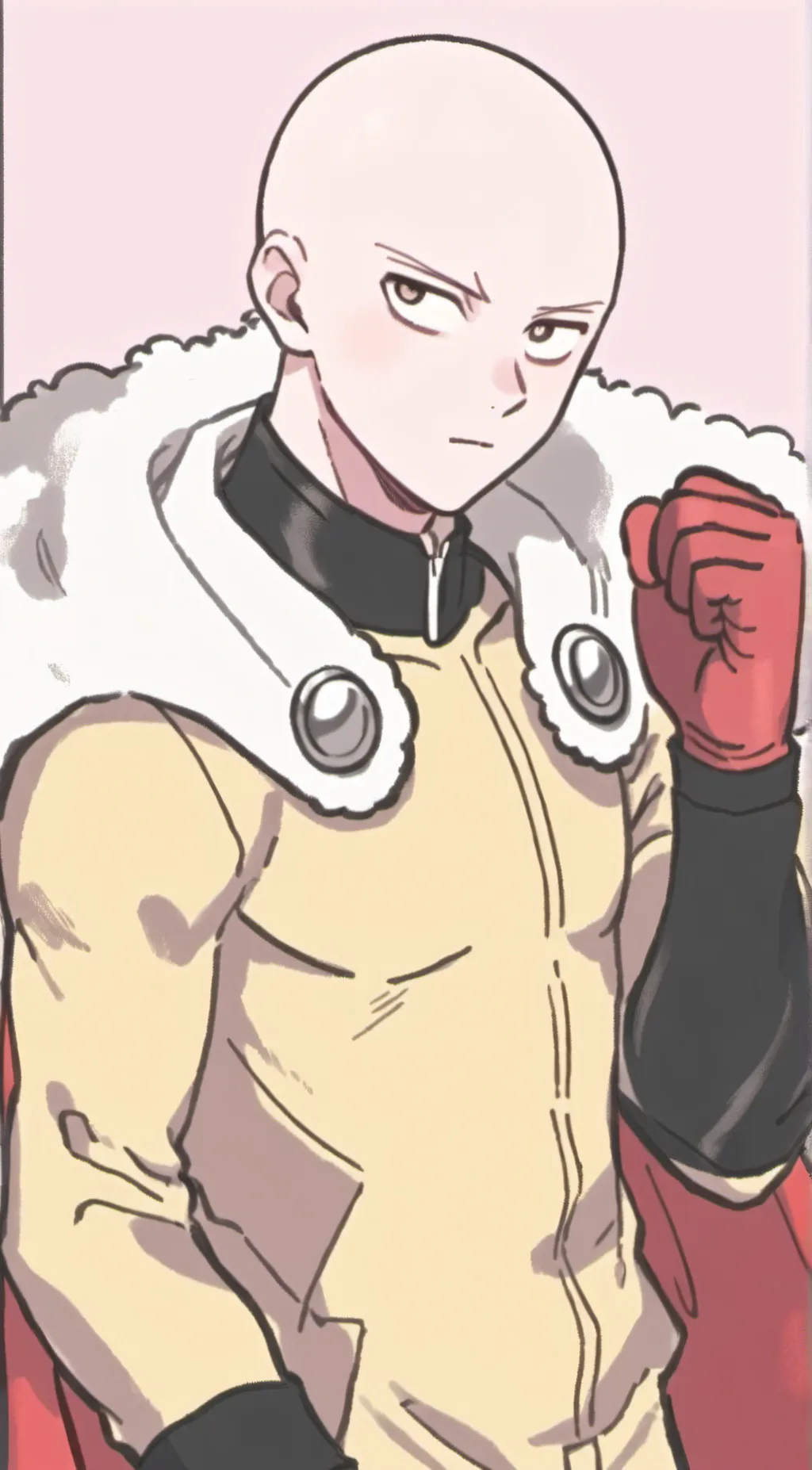 ai character: One punch man  background