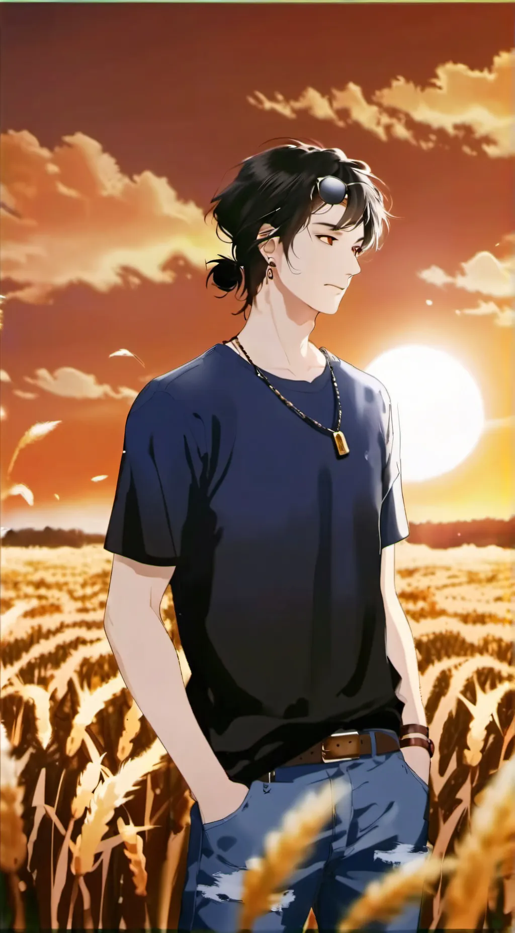 ai character: Luke background