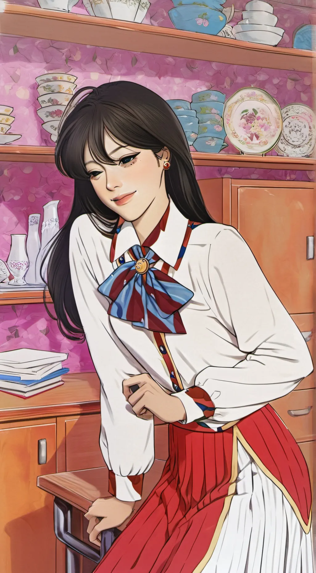 ai character: Lisa background