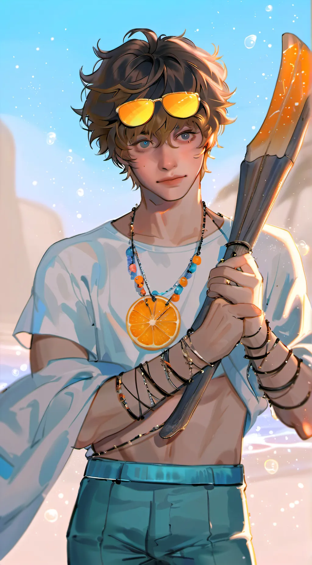 ai character: Gale  background