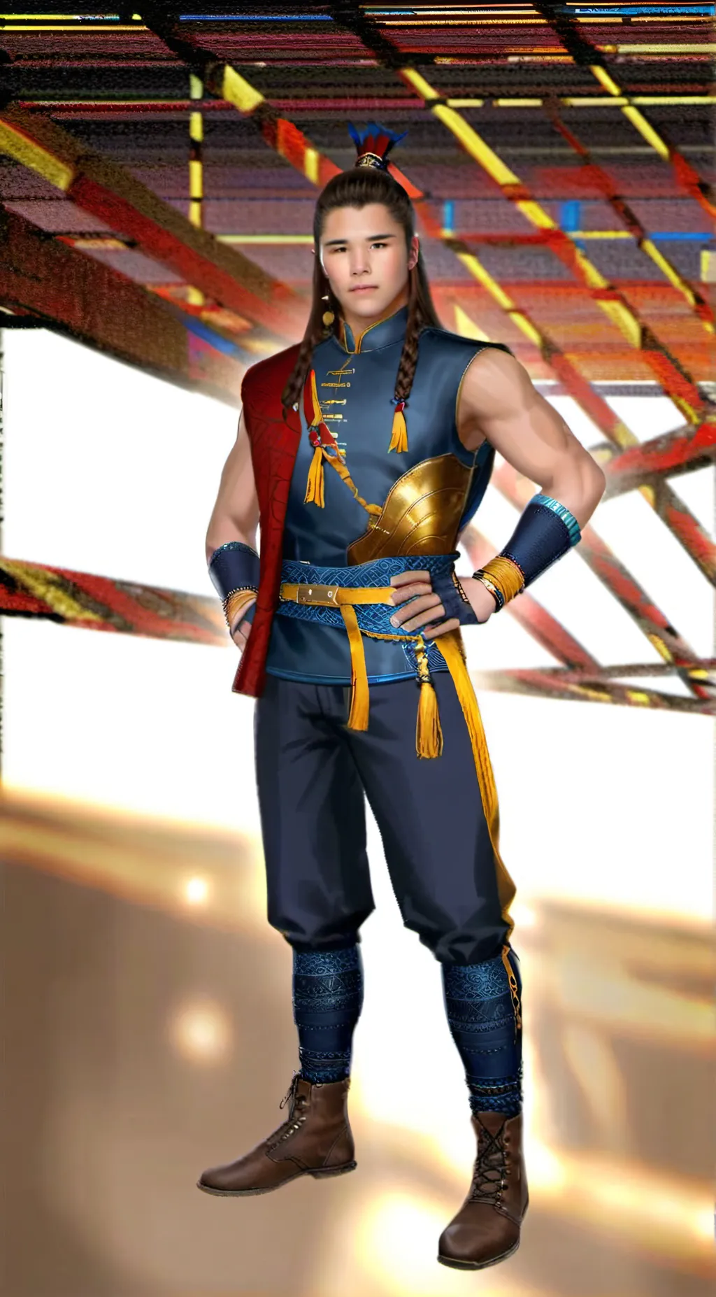 ai character: Jay  background