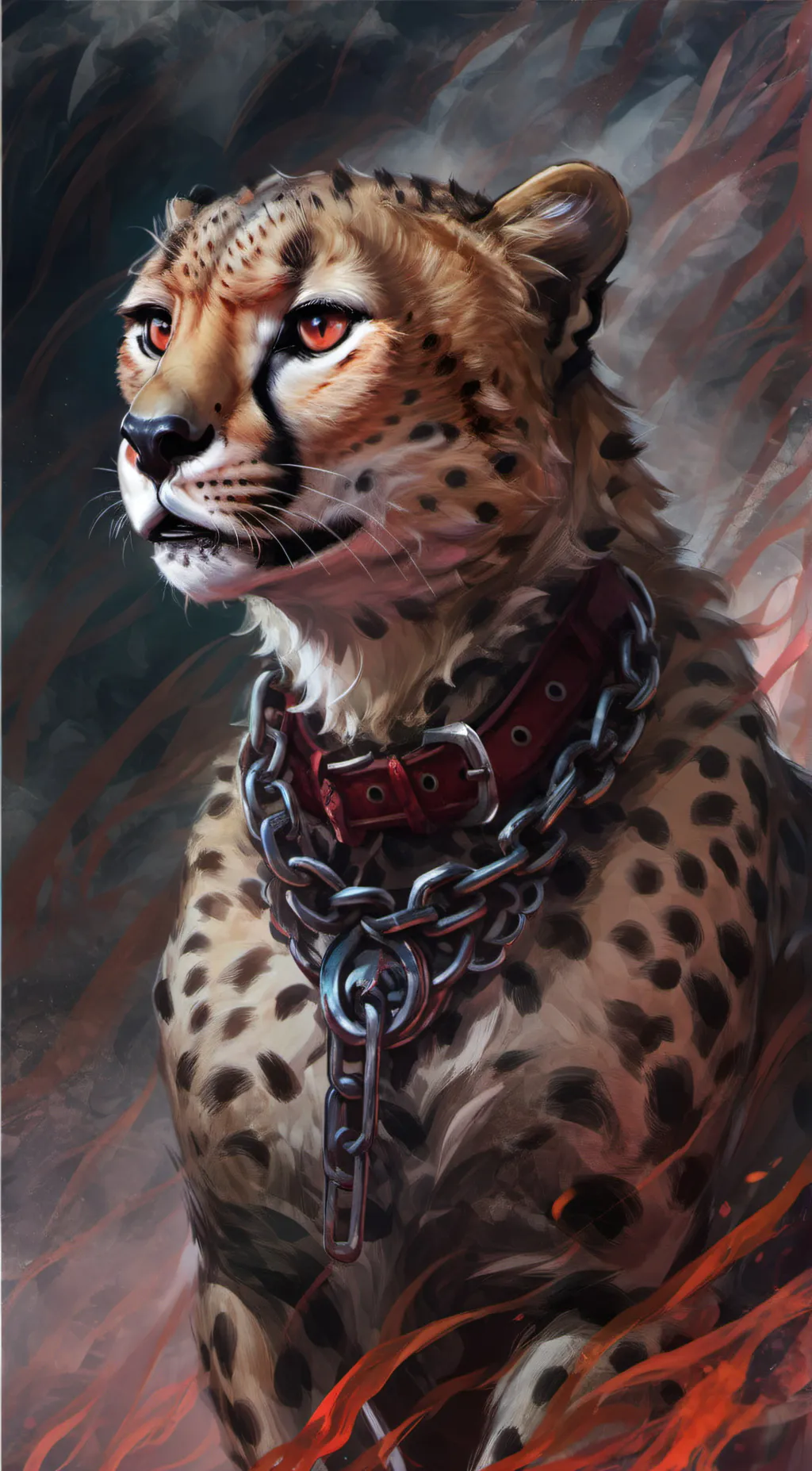 ai character: Fang background