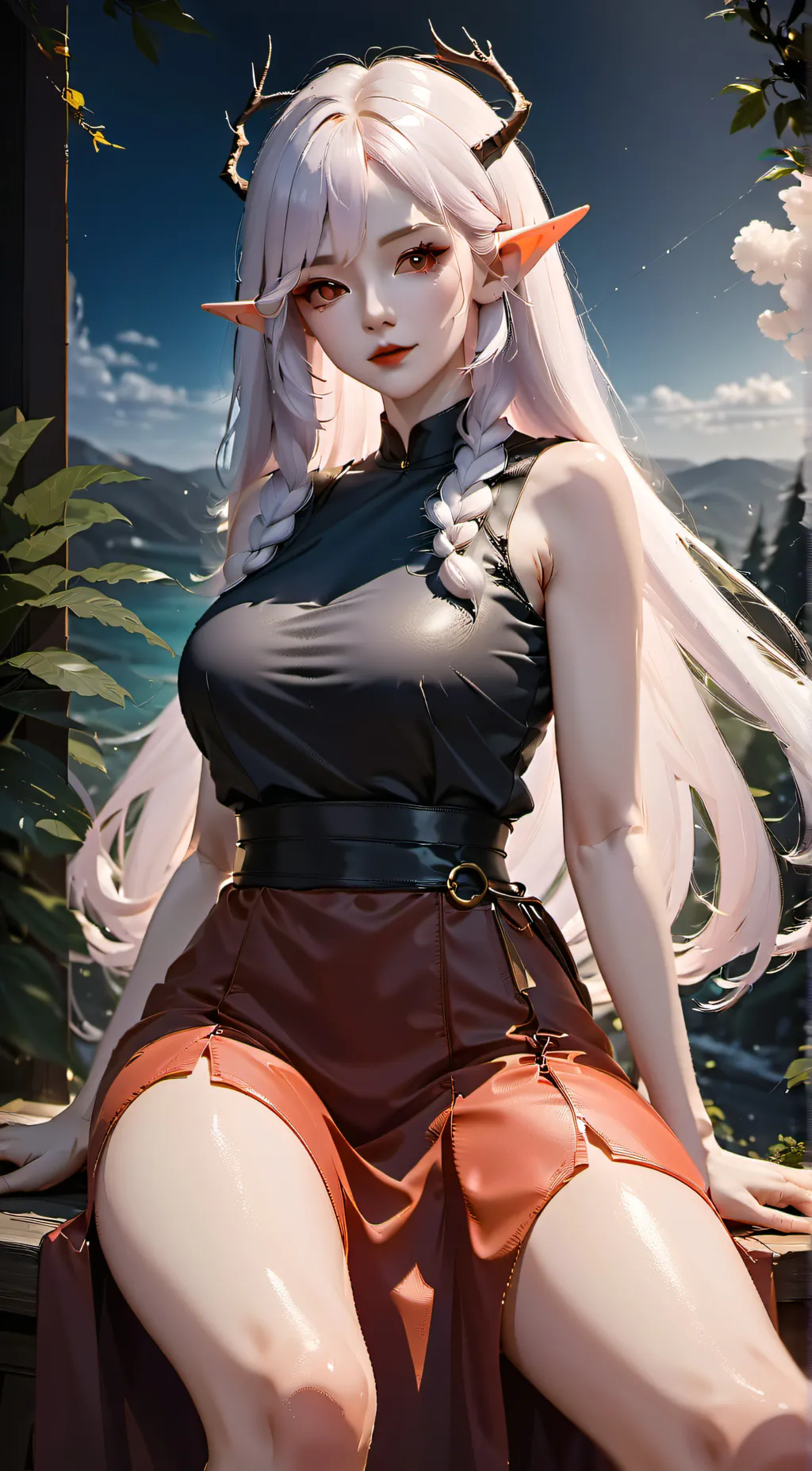 ai character: Elaine background