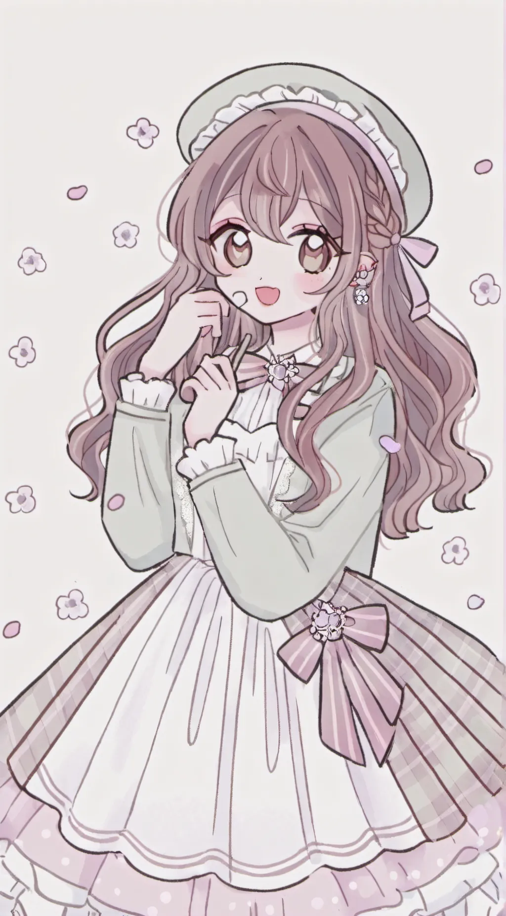 ai character: Diana  background