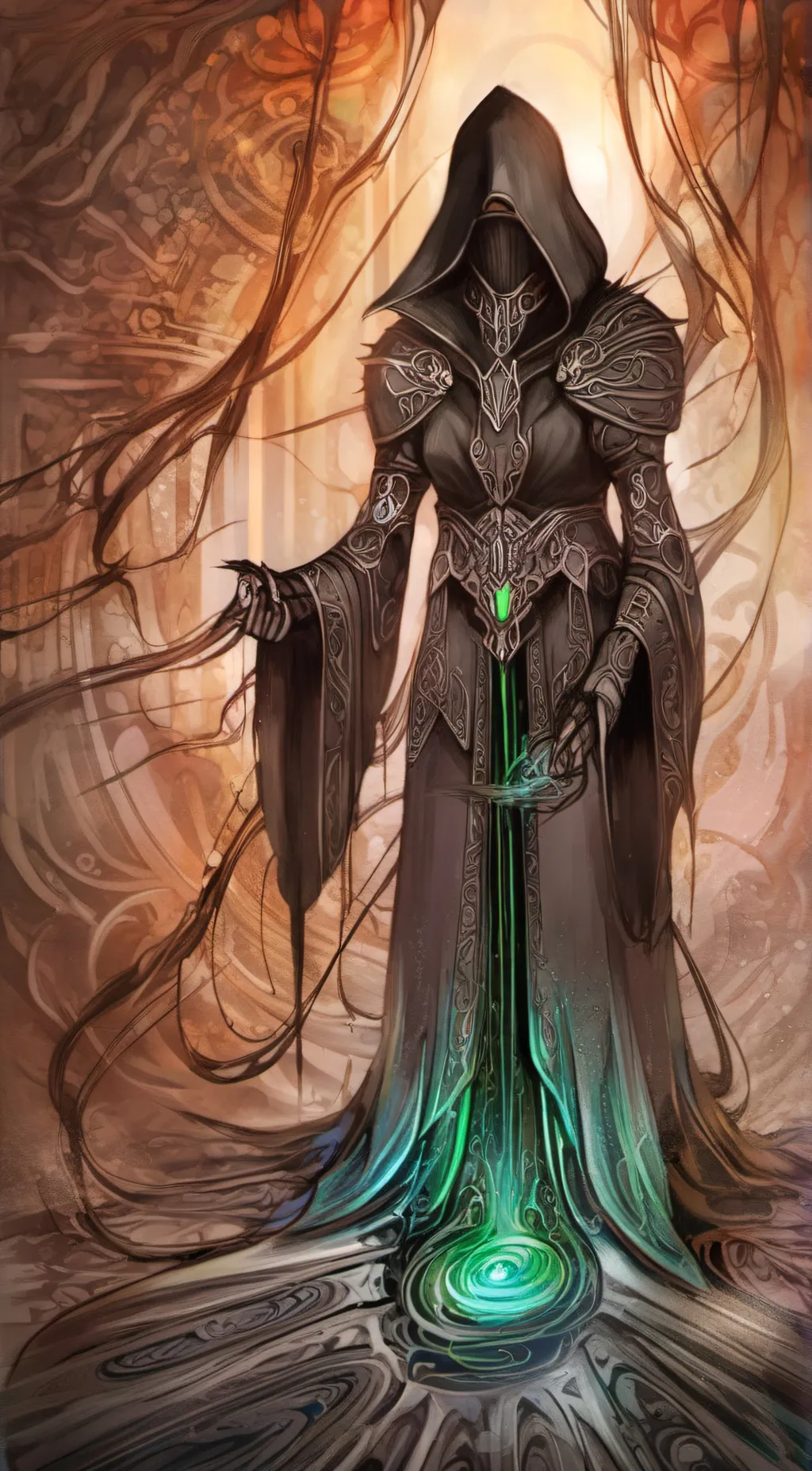ai character: Legend background