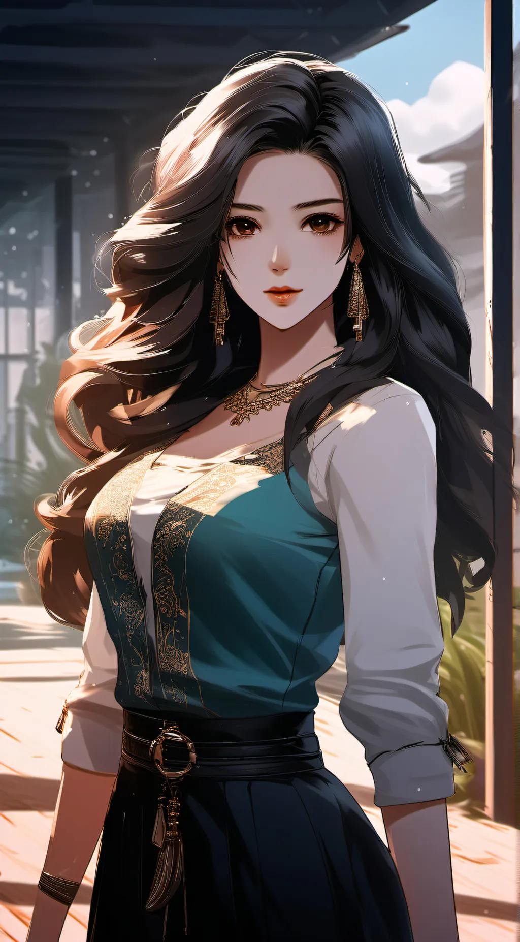 ai character: isa background