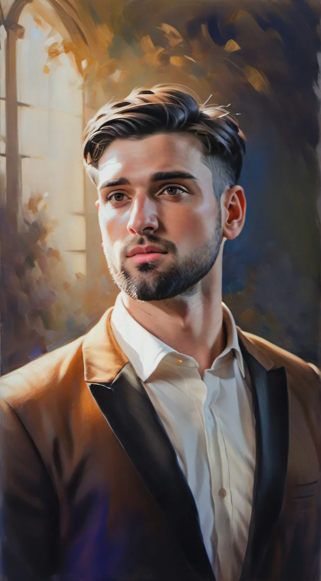 ai character: Adam background