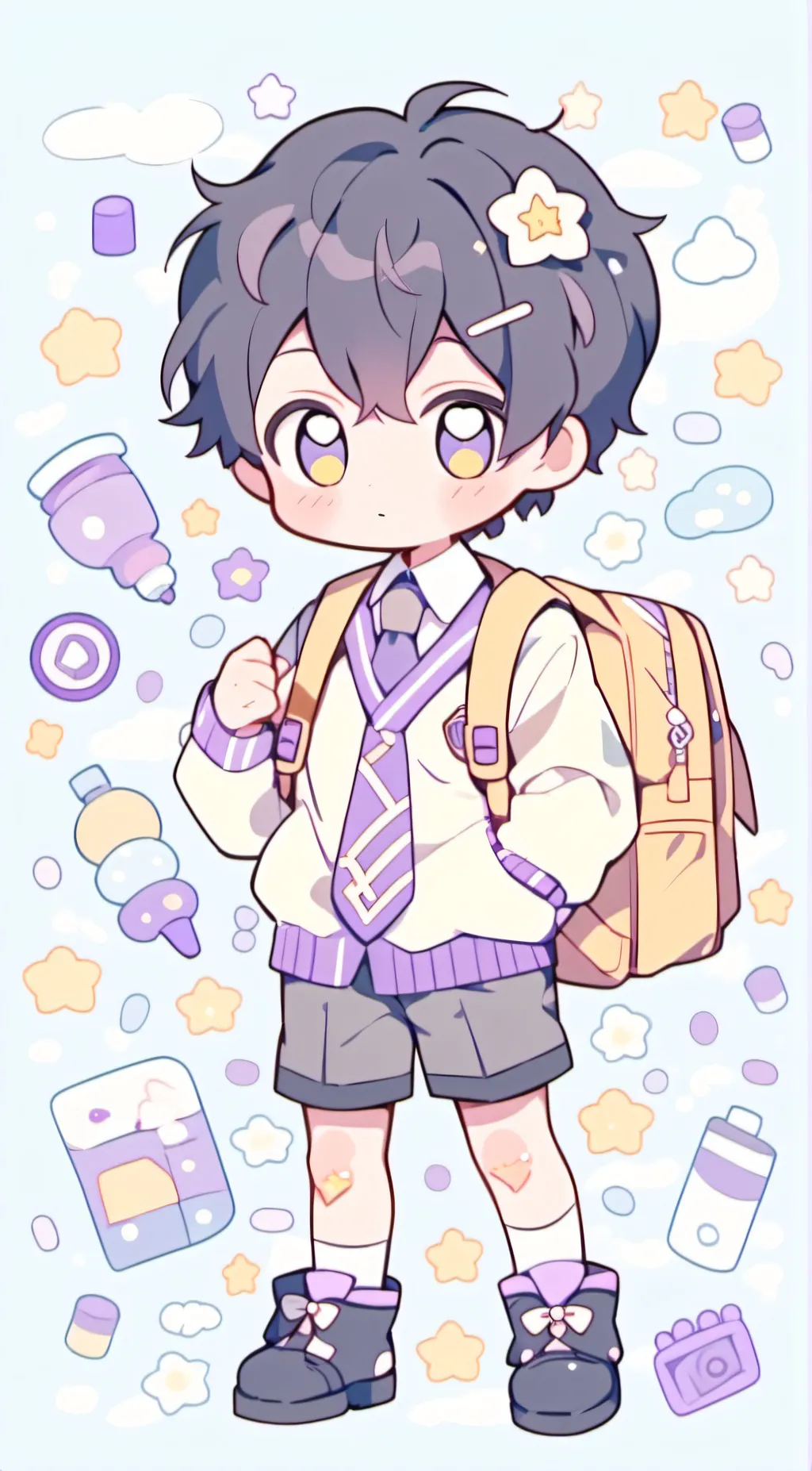 ai character: Liam  background