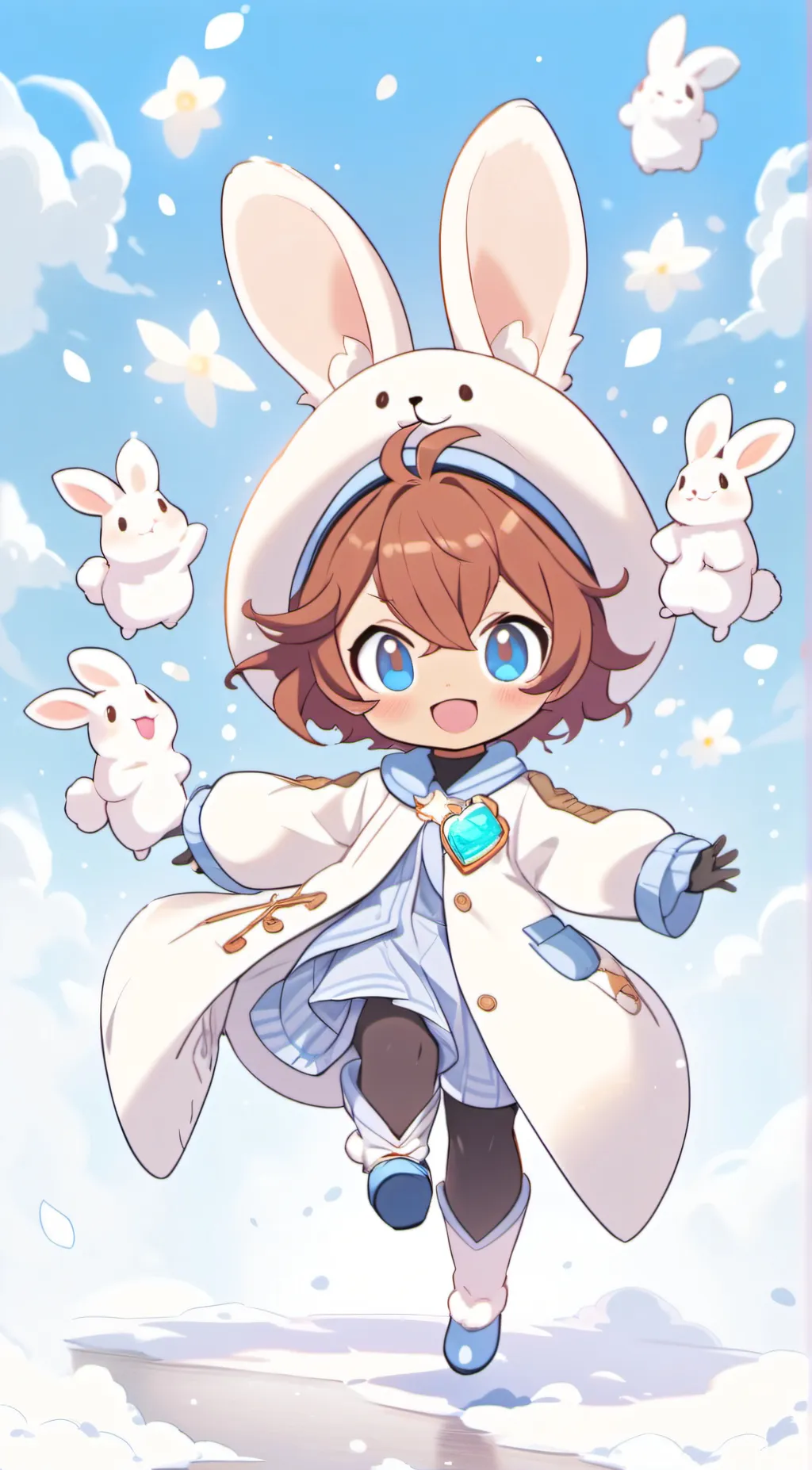 ai character: Bunnix/older alix background