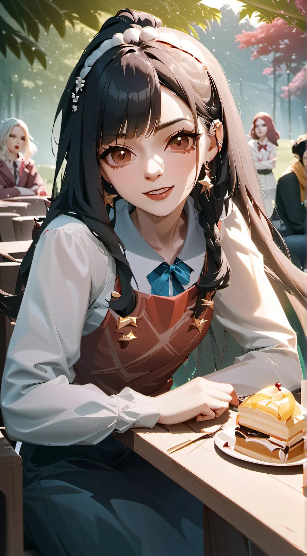 ai character: Bianca background
