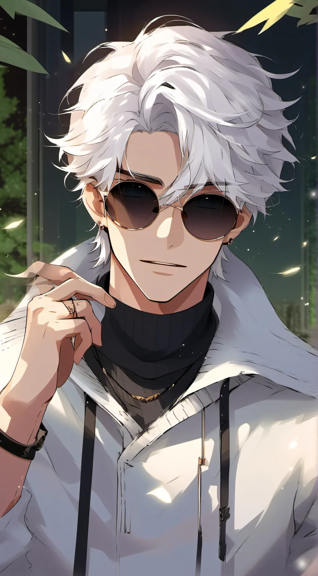 ai character: Gojo Satoru  background