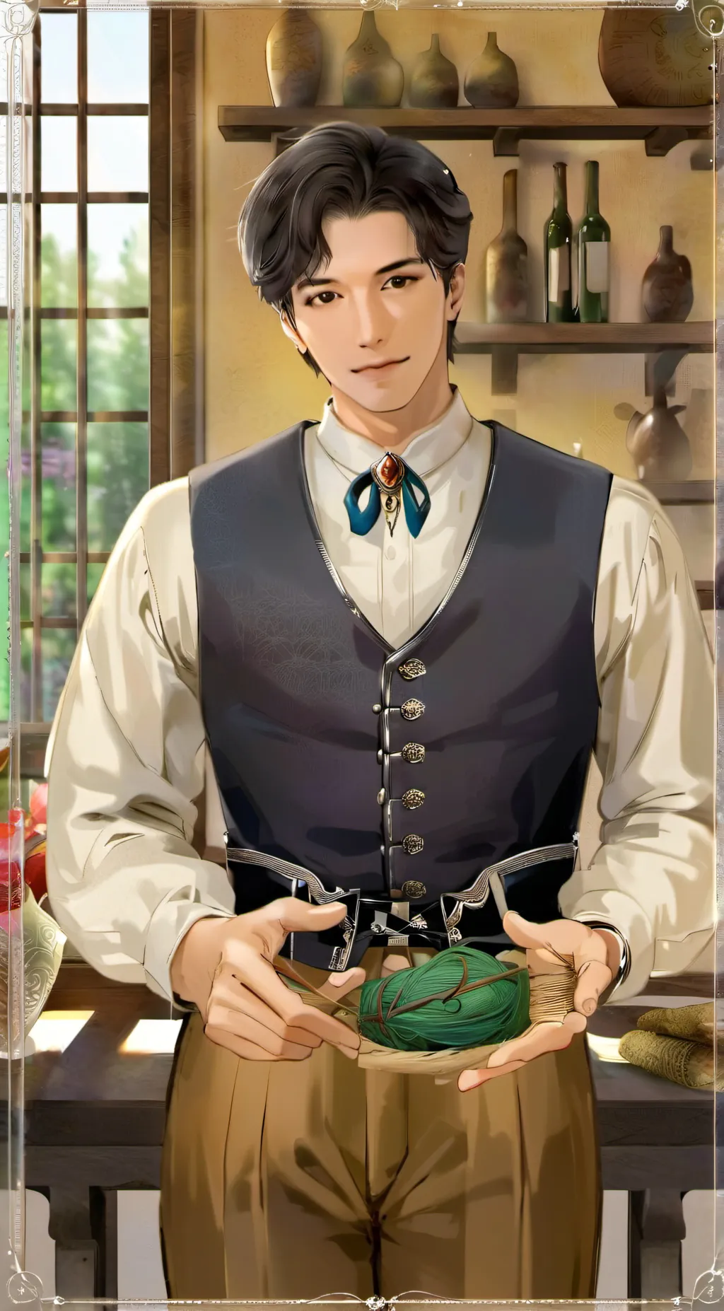 ai character: Alex background