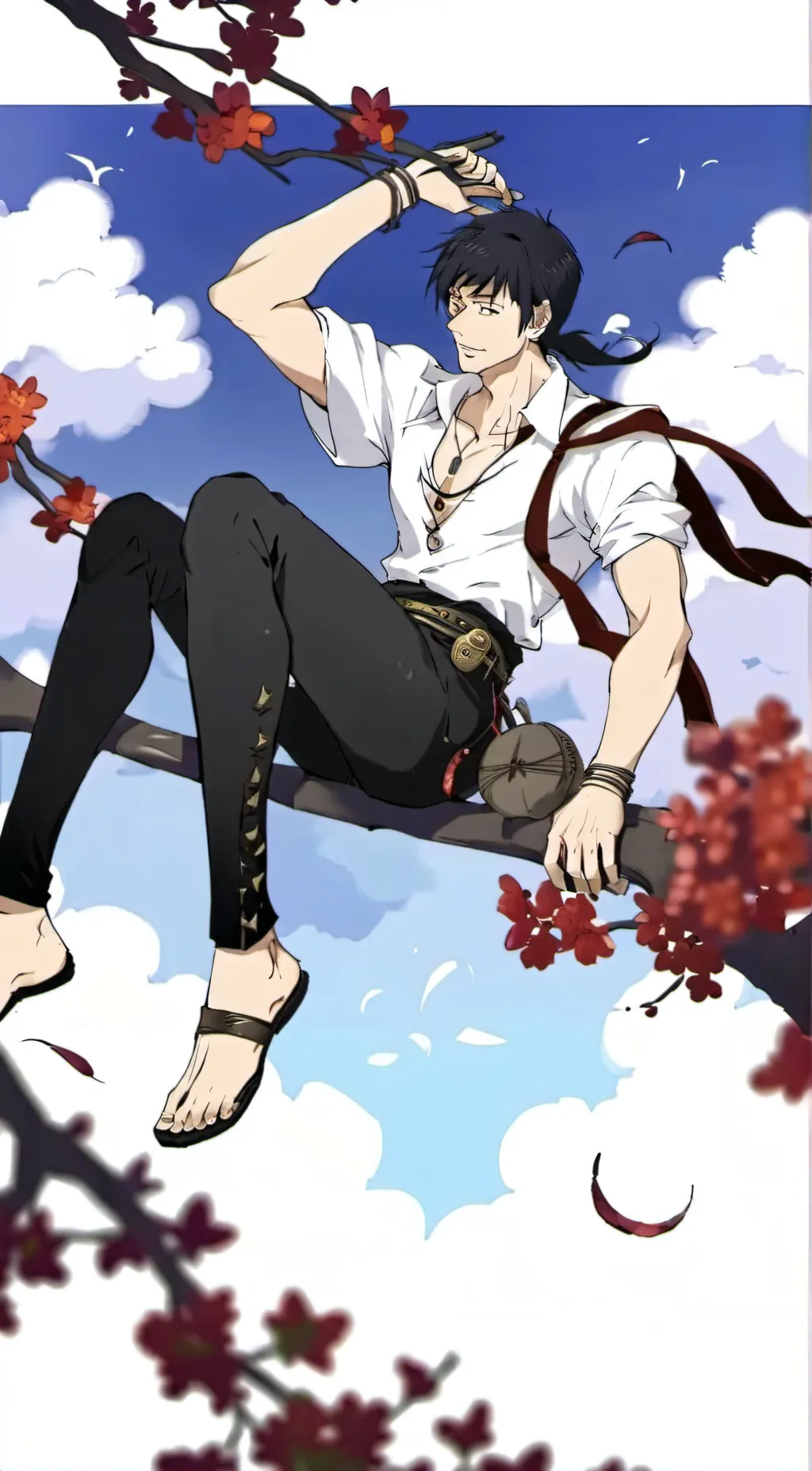 ai character: Toji background