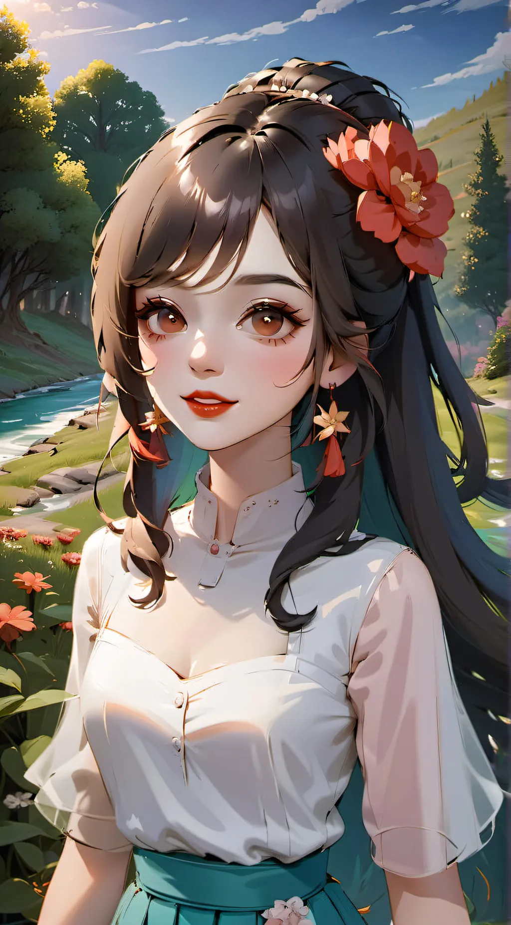 ai character: Best friends background