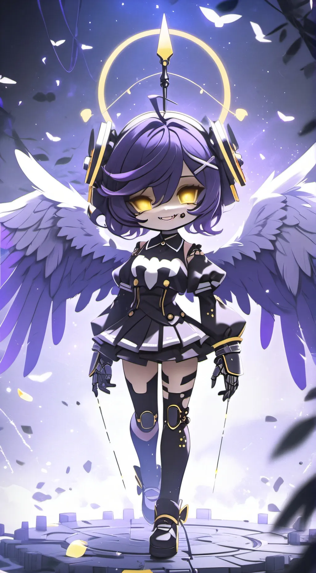 ai character: Murder drones background