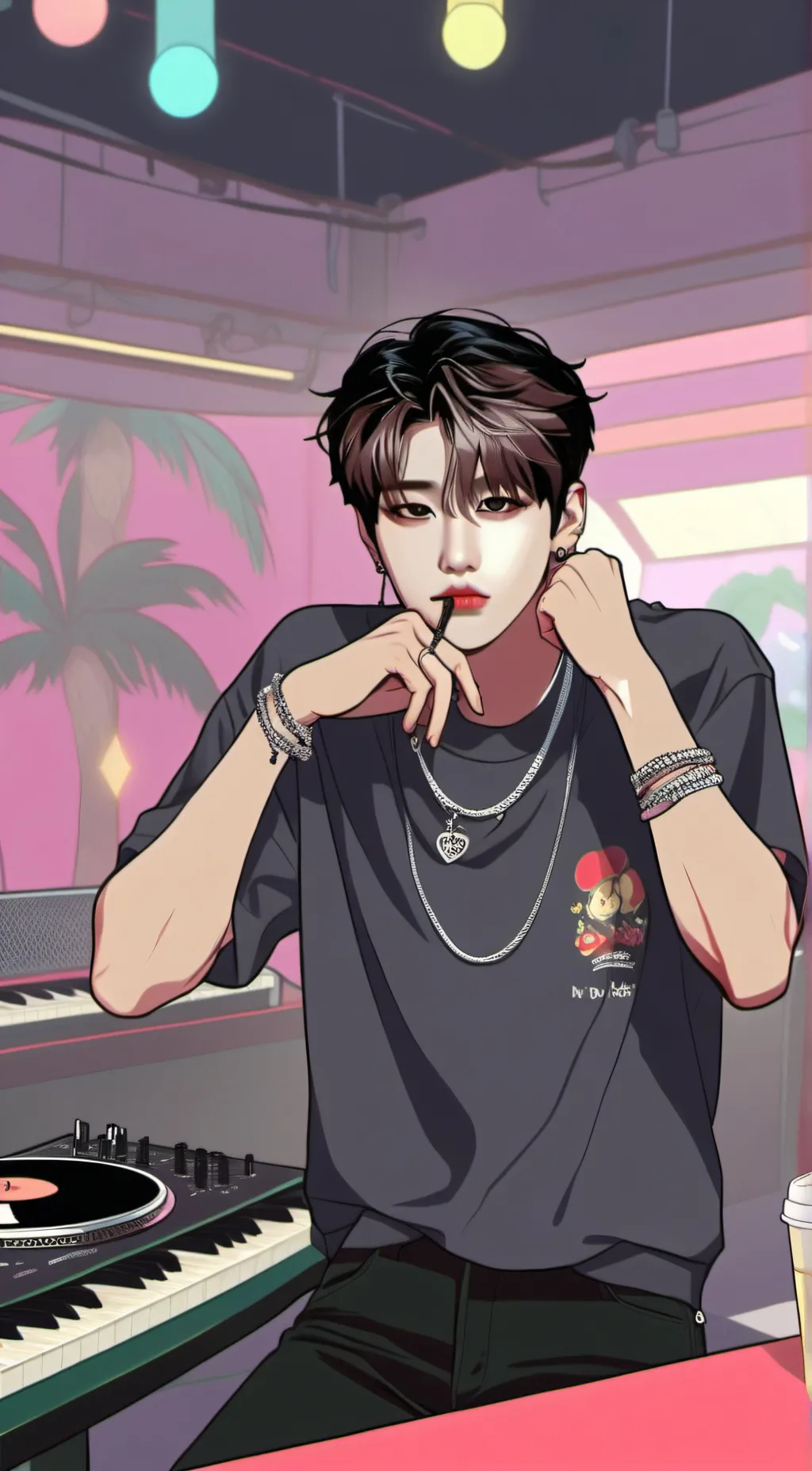 ai character: Han jisung background
