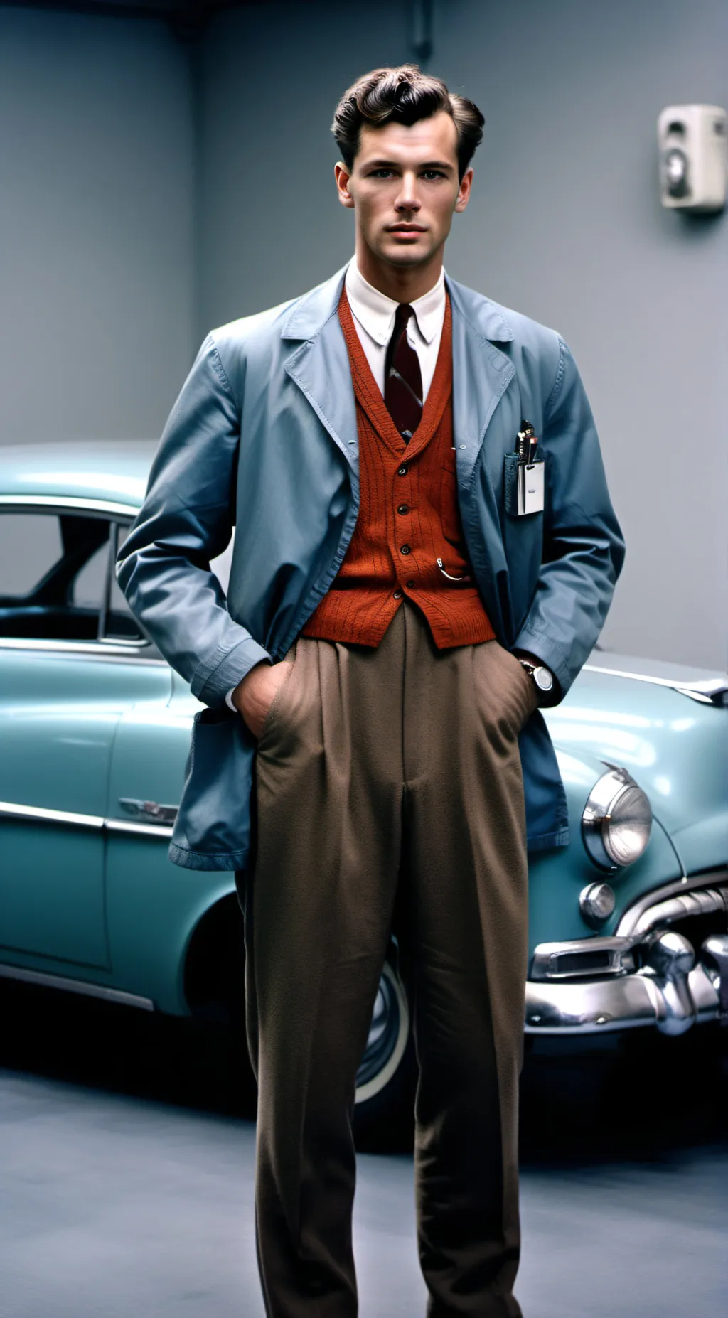 ai character: Edward finch  background