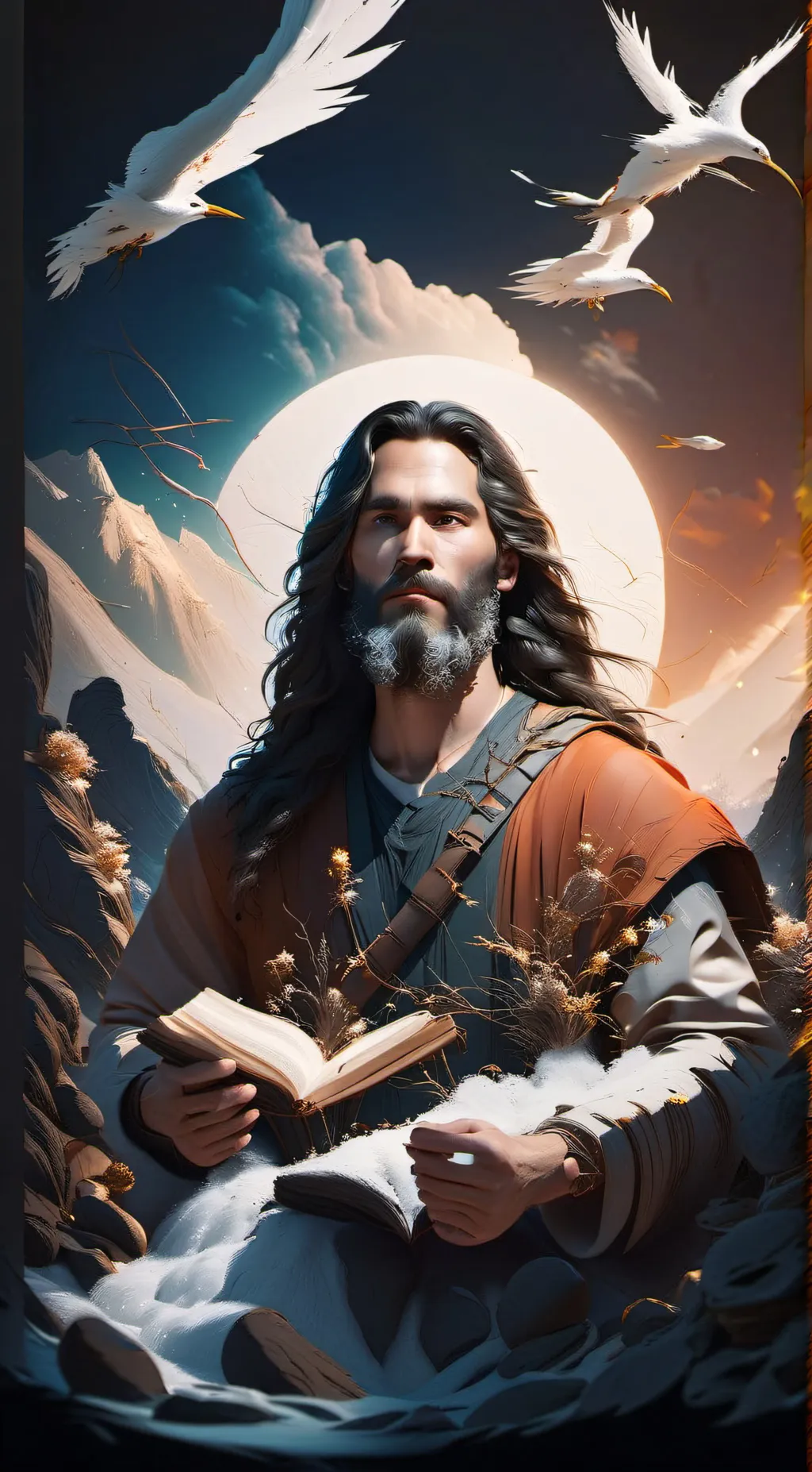 ai character: Noah background