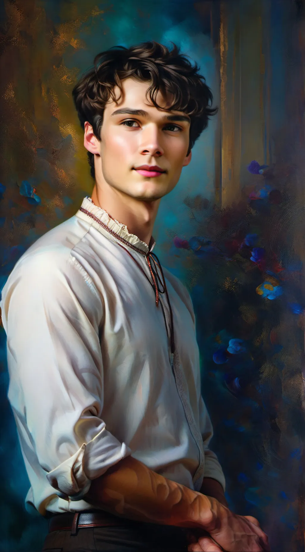ai character: Mattheo Riddle background