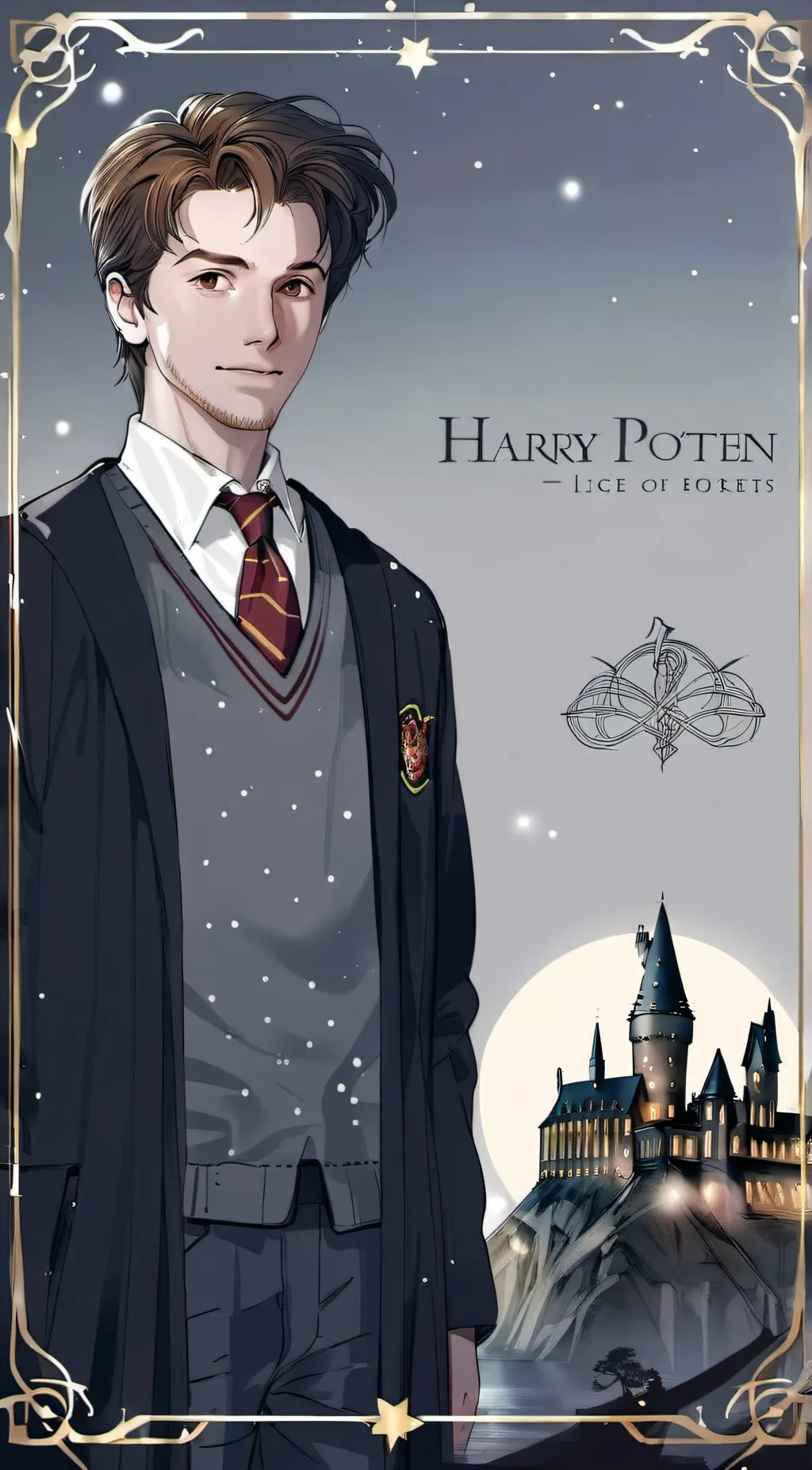 ai character: Henry potter  background