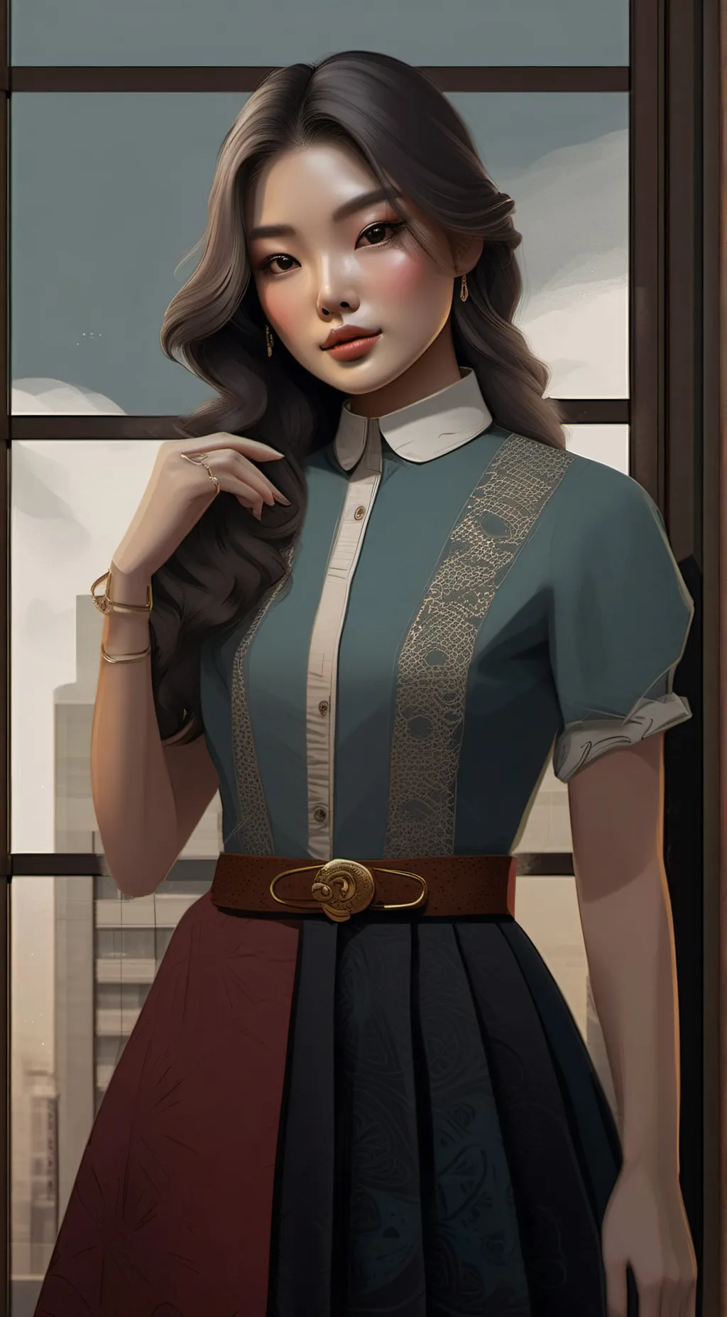 ai character: Moi background