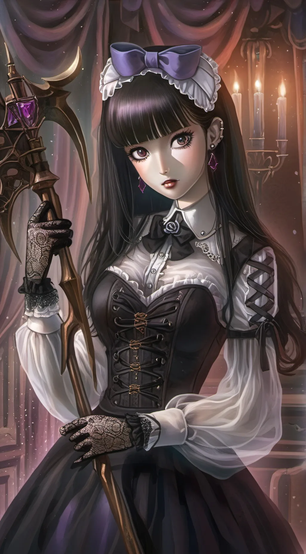 ai character: Liza Ryan  background