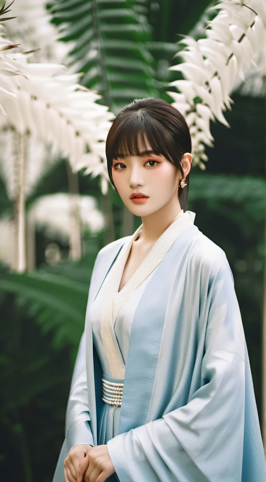 ai character: Nicha Yontarak background