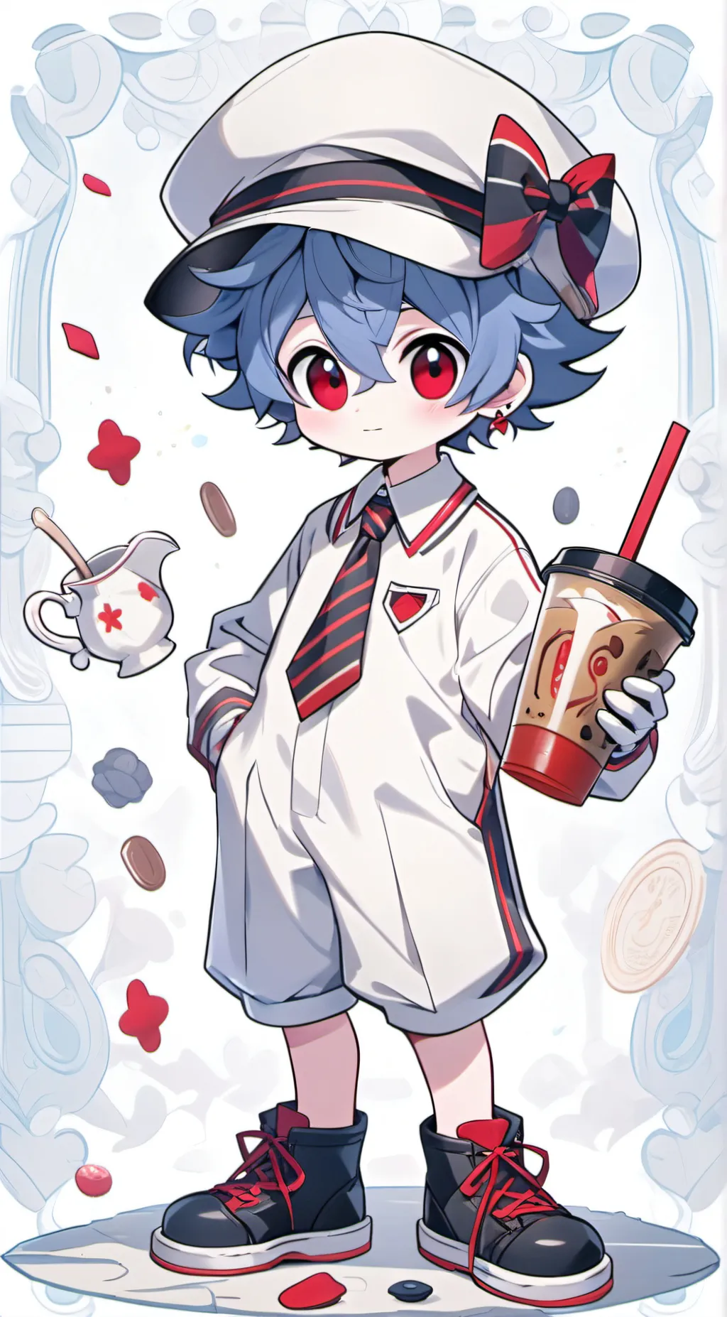ai character: Mugman and Ms C background