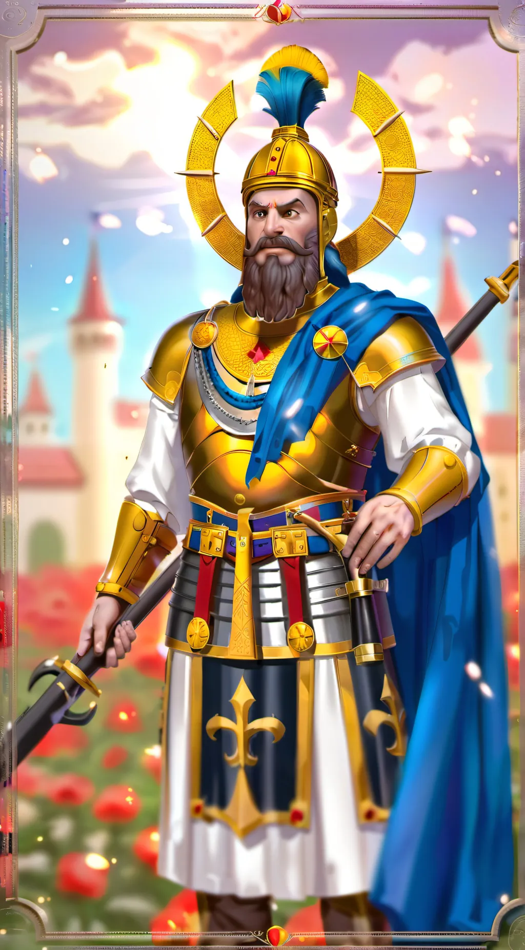 ai character: Charles Martel background