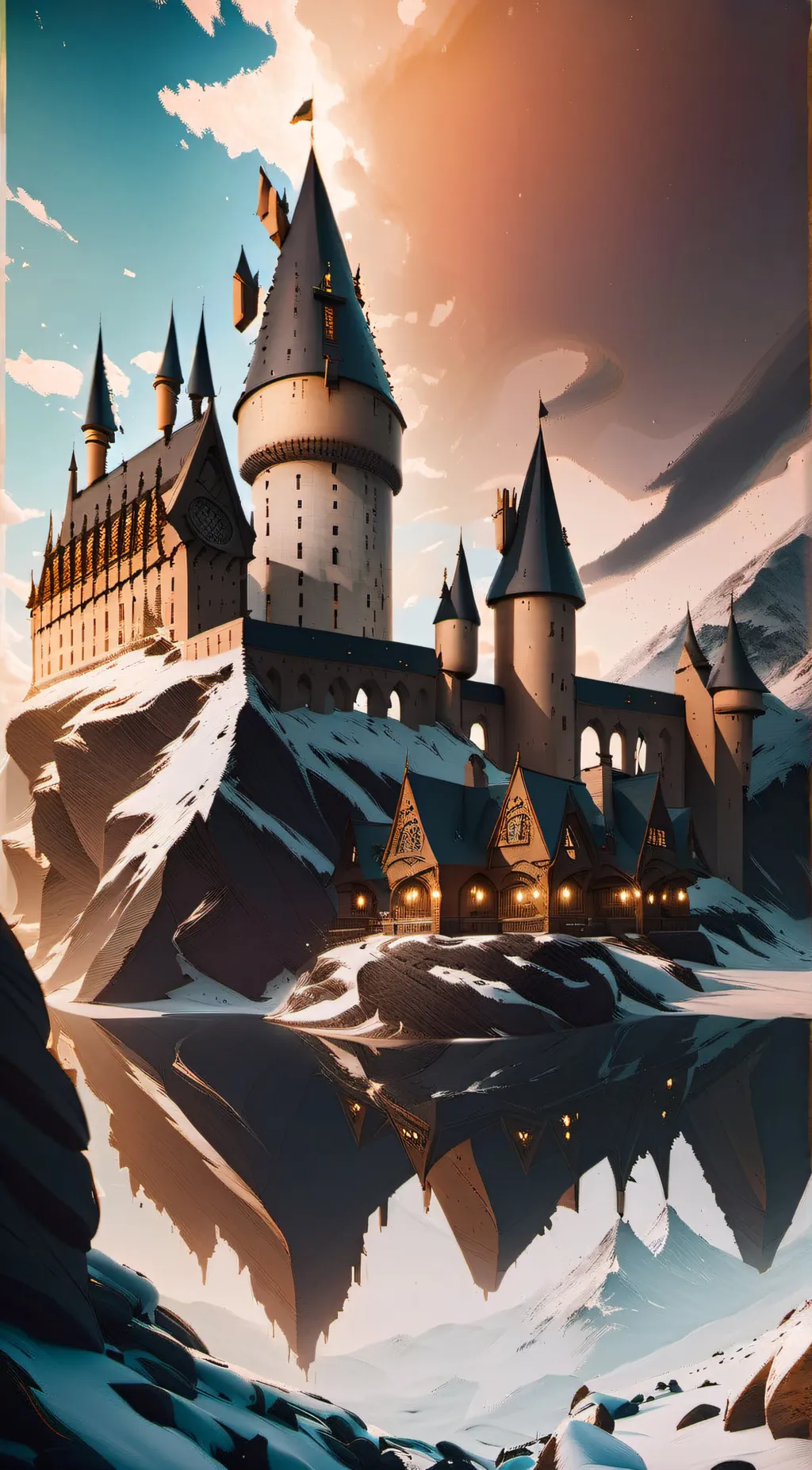 ai character: HOGWARTS background