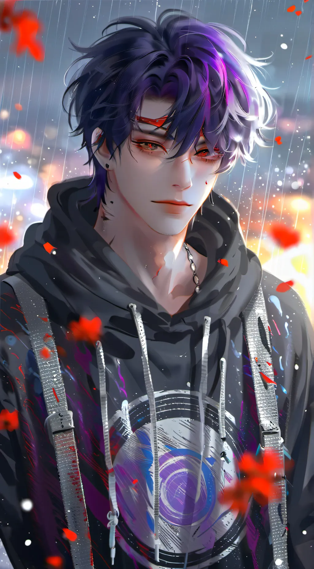 ai character: Damien  background