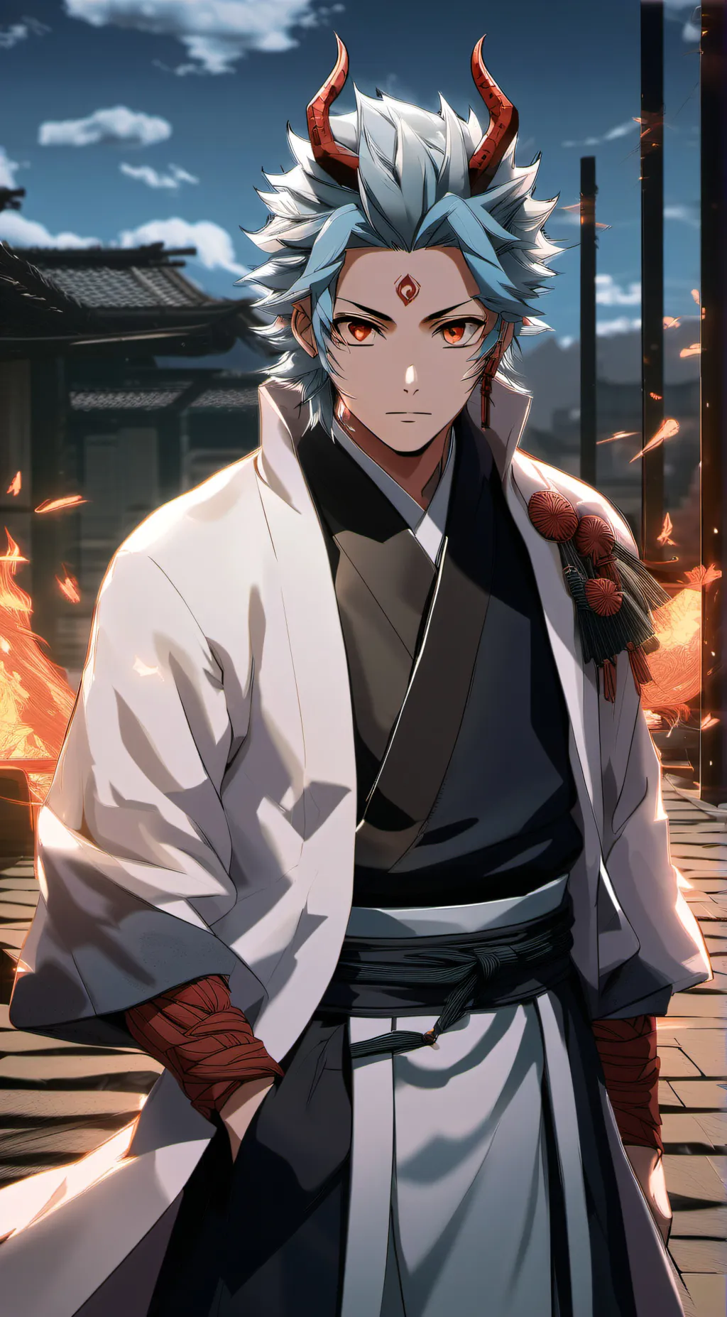 ai character: Hiroki background
