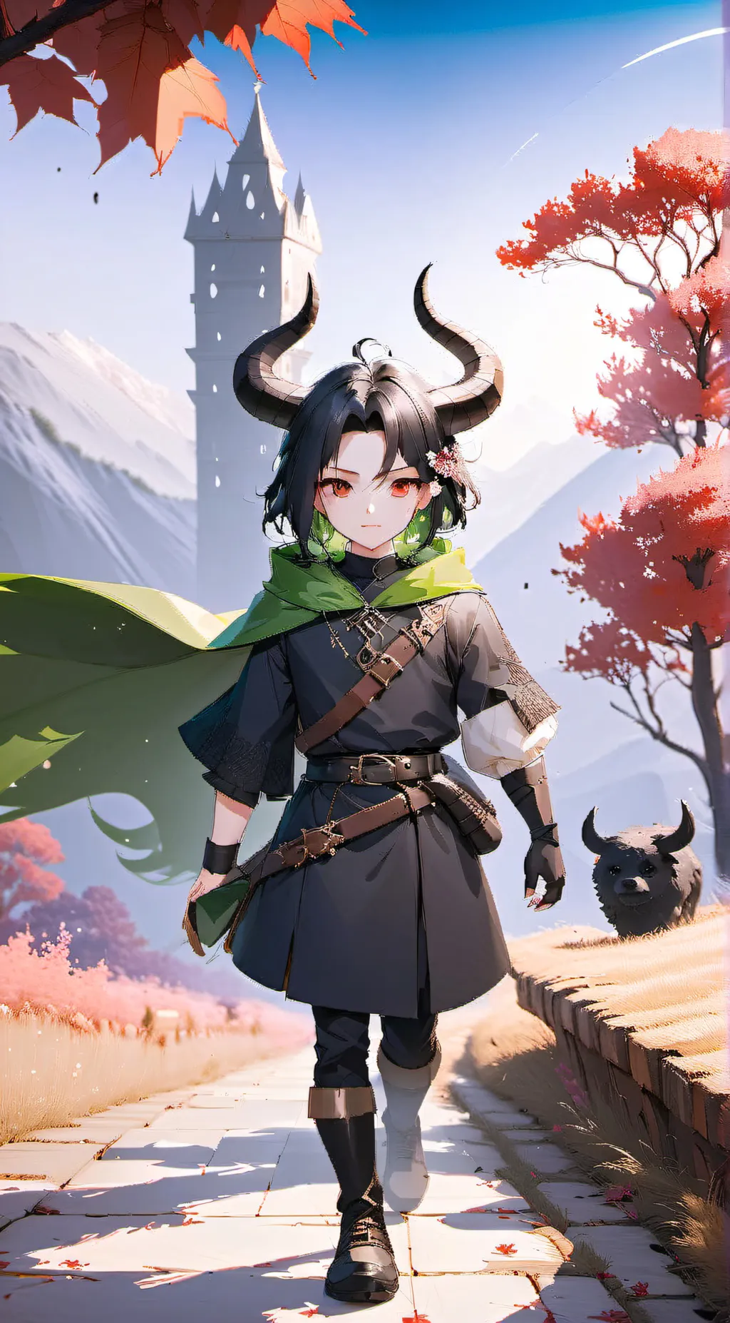 ai character: Aria background