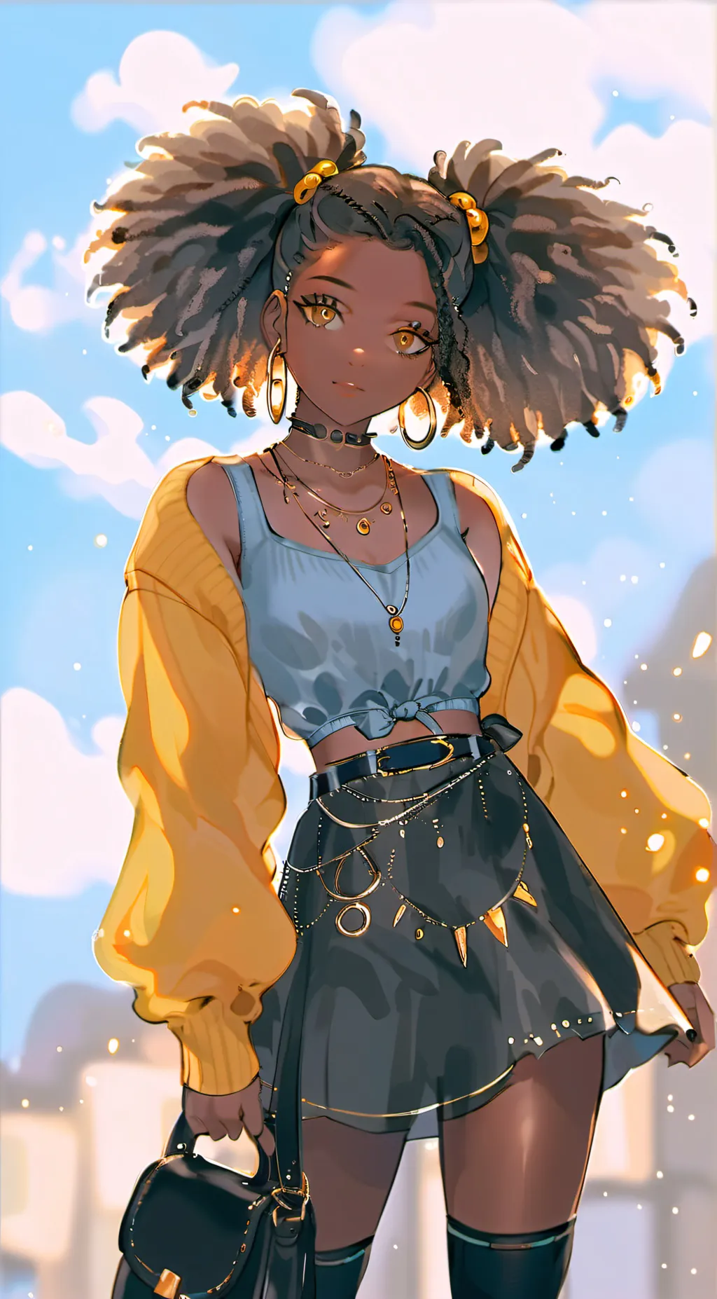 ai character: Veronica background