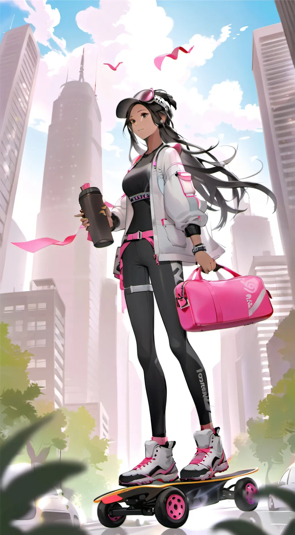 ai character: Rosia Agreste  background