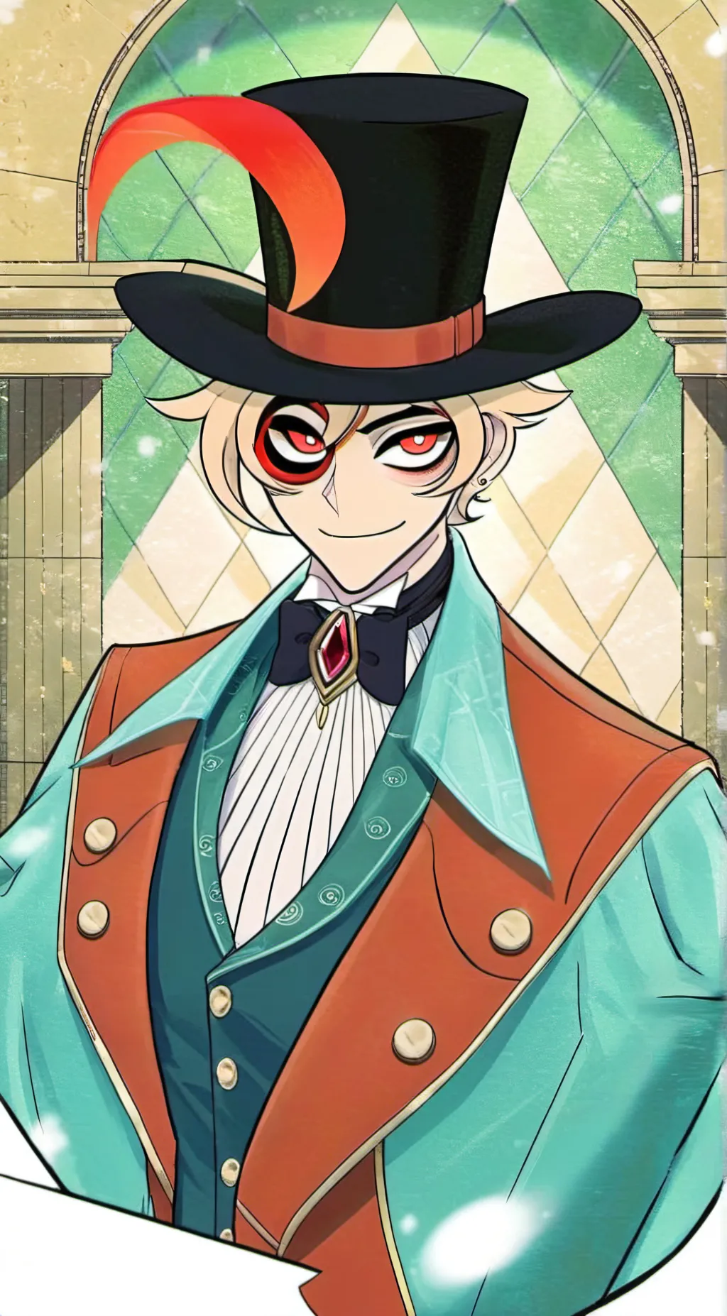 ai character: Lucifer background